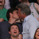 Illustration for article titled Dustin Hoffman And Jason Bateman Smooch It Up On Staples Center Kiss Cam